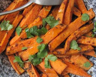 Patates douces rôties à la harissa