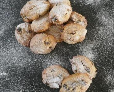 Biscuits aux raisins secs et aux amandes