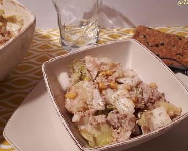 Salade endives-pommes de terre et thon