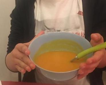 La délicieuse soupe de courge de Léna !