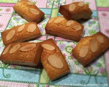 Mini financiers amandes au companion thermomix ou autres robots