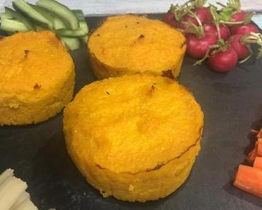 Maxi muffins à la carotte et polenta ♨︎
