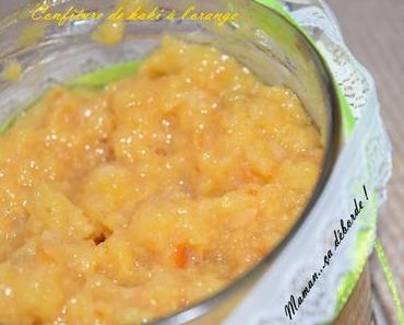 Confiture de kaki à l’orange