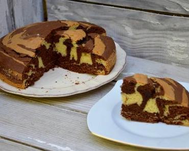 Gâteau marbré facile