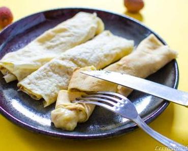 Crêpes aux litchis
