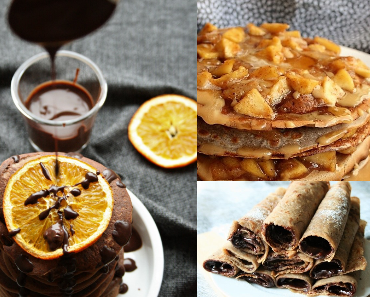 Concentré de recettes spéciales Chandeleur { sans gluten, sans lait, sans oeufs}