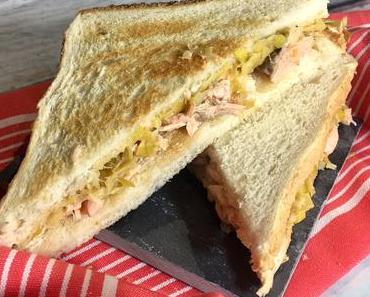 Mes croques saumon et poireau