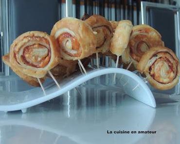 Feuilletés de jambon fromage