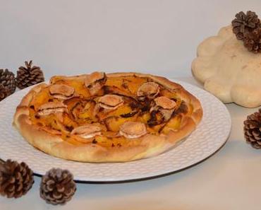 Tarte potimarron chèvre