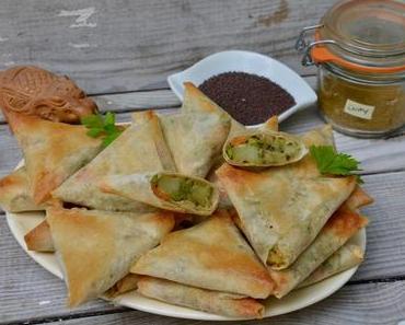 Samossas végétariens indiens aux épices