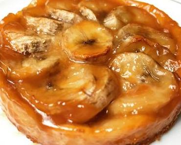 La tarte facile à la banane et au caramel au beurre salé