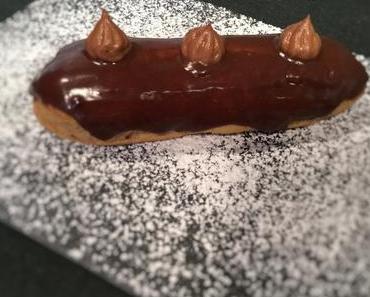 Éclair au chocolat et sa crème pâtissière au chocolat croquante au companion thermomix ou autres robots