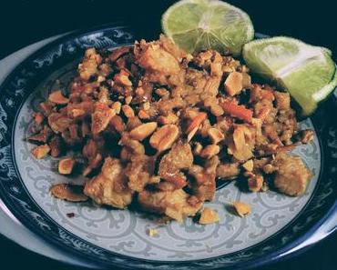 Khao pad kaï (riz frit thaï au poulet)