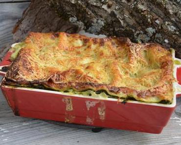 Lasagnes brousse - épinards
