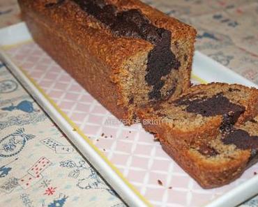 Cake Marbré Noisetine et Chocolat, de Philippe Conticini