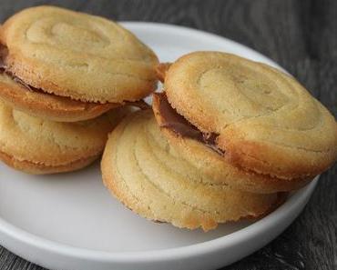 Biscuit fourré chocolat