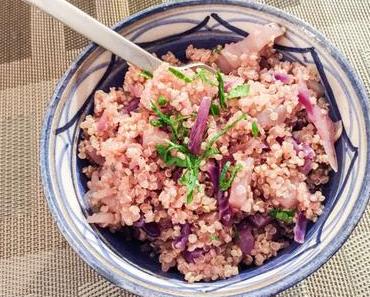 Purple Lutsubo express – Quinoa au chou rouge