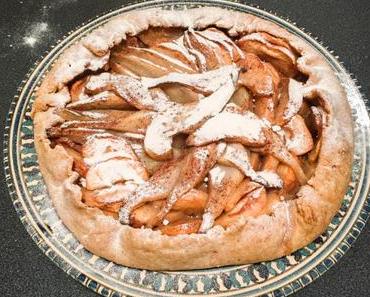 Rustique – Tarte « paysanne » aux pommes et aux poires