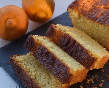 Cake au citron bergamote