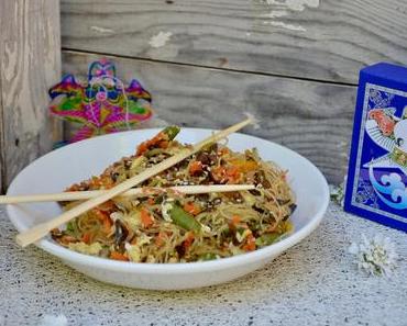 Nouilles sautées aux légumes