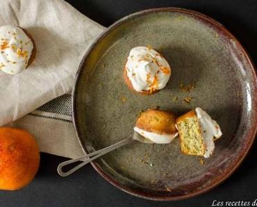 Cupcakes à l’orange sanguine et pavot