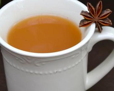 Jus de pommes chaud aux épices