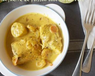 Blanquette de poisson coco citron vert