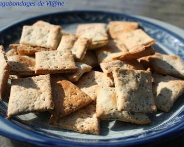 Crackers comté - pavot