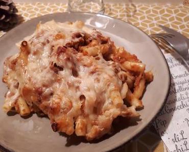 Gratin de Macaroni à la Bolognaise