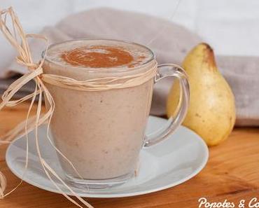 Smoothie poire et maca