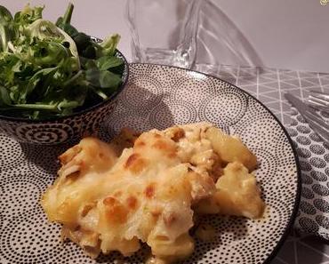 Gratin de Pommes de Terre, Poulet rôti et Mozzarella au Thermomix