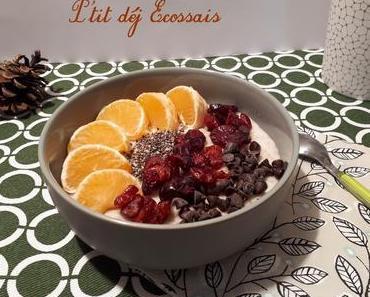 Porridge au lait d'Amande