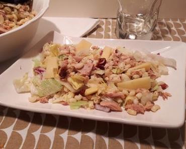 Salade de Coquillettes au Thon et sa mayonnaise sans huile