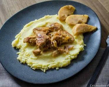 Aiguillettes de poulet au cidre et à la moutarde