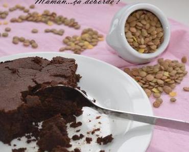 Fondant au chocolat et aux lentilles