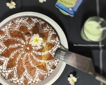 Gâteau à la crème Danette pistache au companion thermomix ou sans robot