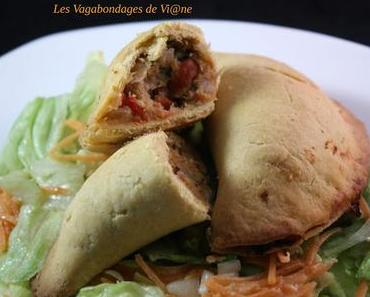 Empanadillas au thon ,chorizo et pomme de terre