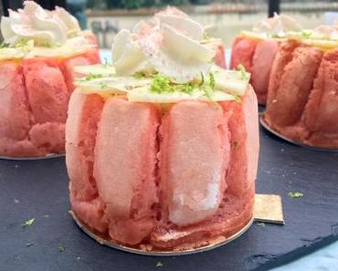 Mini charlottes à l’ananas et à la vanille ♨︎♨︎