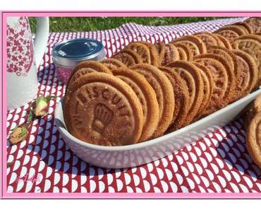 Sablés aux biscuits roses