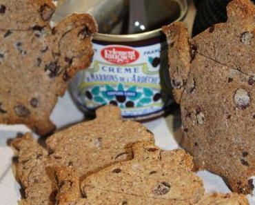 Mes p’Tea biscuits marrons-noisette et chocolat