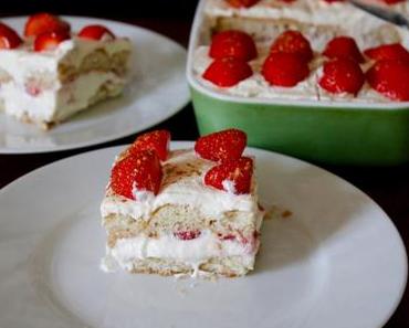 Comme un tiramisu aux fraises