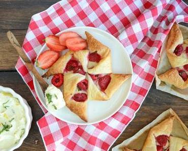 Moulin à vent aux framboises, citron et menthe.