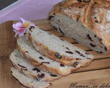 Pain cocotte aux cranberries