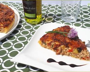 Tarte Provençale au boeuf haché