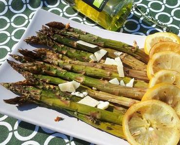 Asperges rôties au four au citron