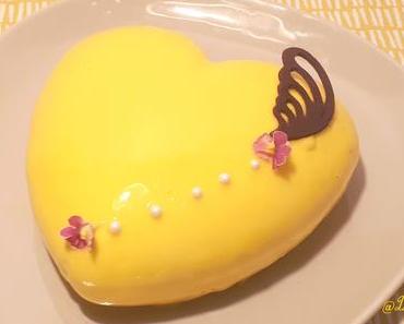 Entremets mousse Citron et Insert à la Fraise