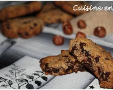 Cookies à la farine de noisettes