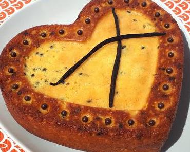 Gâteau au yaourt à  la Vanille et fruits de la Passion