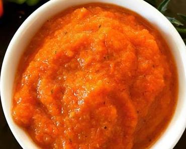 La purée de piments rouges