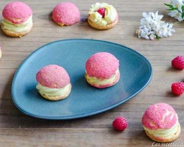 Choux roses aux framboises et litchi